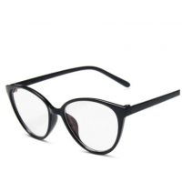 Elegantné okuliare blokujúce modrofialové svetlo - Lesklé čierne