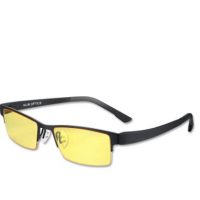 KLIM filtračné okuliare s UV filtrom - Čierne so žltými sklami