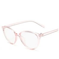 Elegantné okuliare blokujúce modrofialové svetlo - Transparentné, svetlo ružové
