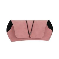 Vintage puzdro na okuliare - Ružové