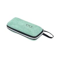 Puzdro na okuliare so zipsom - Tyrkysová