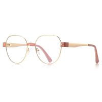 Elegantné okuliare proti modrému svetlu - Staroružová