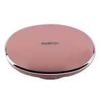 Oválná cestovná krabička na kontaktné čočky - Ružová