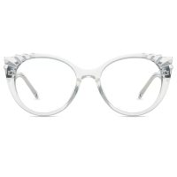 Extravagantné okuliare proti modrému svetlu - Priesvitné