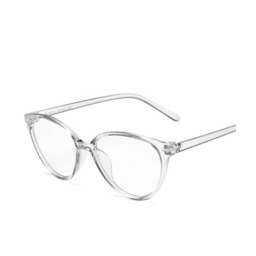 Foto - Elegantné okuliare blokujúce modrofialové svetlo - Transparentné šedé