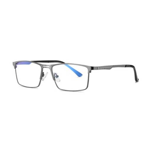 Foto - Ultraľahké okuliare proti modrému svetlu - Unisex, Tmavosivé
