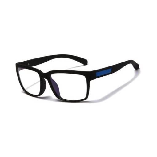 Foto - Počítačové okuliare proti modrému svetlu - Čierno modré