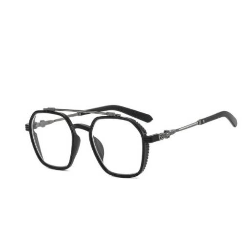 Foto - Pánske robustné okuliare proti modrému svetlu - Čierno sivé