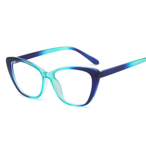 Foto - Dámske retro okuliare proti modrému svetlu - Leopardí