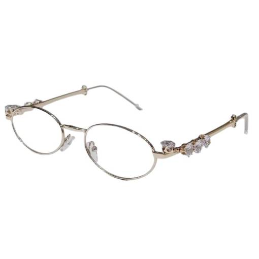 Foto - Dámske retro okuliare proti modrému svetlu - Leopardí