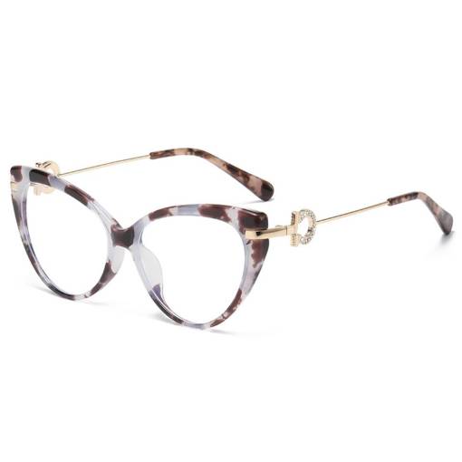 Foto - Elegantné okuliare proti modrému svetlu - Škvrnité