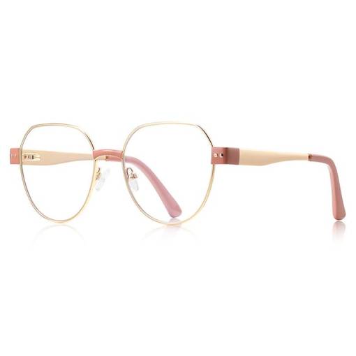 Foto - Elegantné okuliare proti modrému svetlu - Staroružová