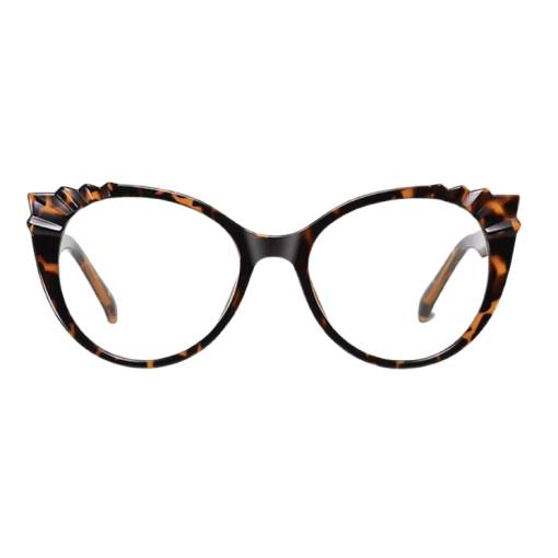 Foto - Kovové okuliare proti modrému svetlu - Unisex, čierne