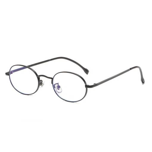 Foto - Hranaté brýle proti modrému světlu - Béžovo černé